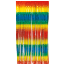 Rainbow Foil Door Curtain 3.25m x 6.5m 
