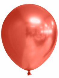 12" Mirror Balloons Red 10Ct
