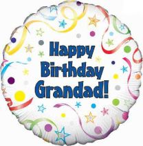 Happy Birthday Grandad - 18&quot; Foil Balloon