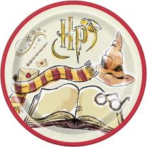 Harry Potter 9" Plates 8ct