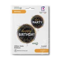 Metallic Birthday Party Double Sided - 18