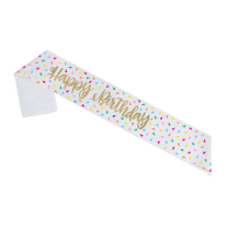 Sash - Happy Birthday