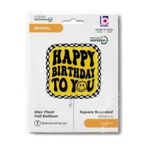 Smiley Checkerboard Birthday - 18