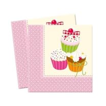 Delicious Cupcake Napkins 20ct