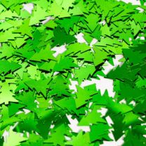 Table Confetti Green Christmas Trees - 14 Grams