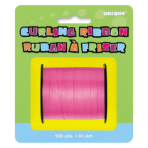 Hot Pink Curling Ribbon - 100yds