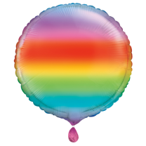 Gradient Rainbow - 18" Foil Balloon