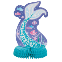 Mermaid Honeycomb Centerpiece 1ct.