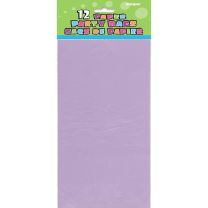 Paper Party Bag Lilac 12ct