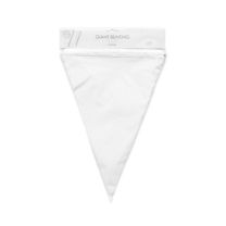 White  Giant Flag Banner Bunting PE 10M 