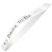 Bride to Be Sash 1Ct