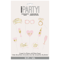 Bride to Be Photo Booth Props 