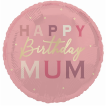 Happy Birthday Mum 18" Foil Balloon
