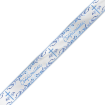 Soft Blue Cross Confirmation - Banner 12Ft.
