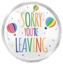 Sorry You're Leaving 18" Foil Balloon