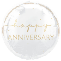 18" Happy Anniversary Foil Balloon