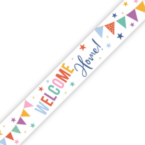 Welcome Home Banner 9ft.