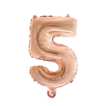 16" Rose Gold - Number Foil Balloon