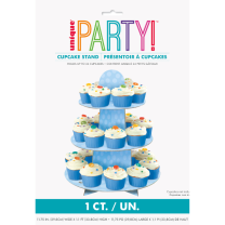 Blue Cupcake Tree Stand