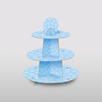 Blue Cupcake Tree Stand