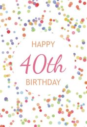 Age 40 - Female - Pack Of 12