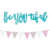 Spa Party Beautiful Banner Set 2pc