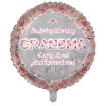 In Loving Memory Grandma - 18" Foil Balloon