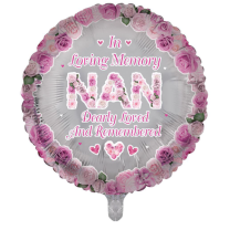 In Loving Memory Nan - 18" Foil Balloon