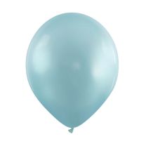 Artic Blue Fashion Metallic Cattex 12" Latex Balloons 100ct