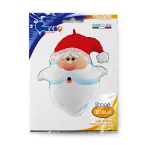 Christmas Curious Santa Head 26