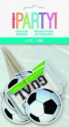 3-D Soccer Cake Toppers 6ct