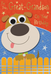 Happy Birthday - Great - Grandson - Pack Of 12