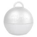 White Bubble - Plastic Weight - 25 pcs. Bag