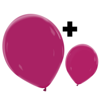 Grape Premium Cattex 12" & 5" Latex Balloons 100Ct in both sizes