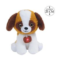 Sitting St Bernard Plush Toy 21cm 1pc