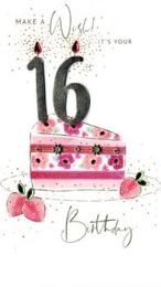Age 16 - Girl - Pack Of 12